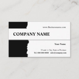 Ontwerp Visitekaartje wegscheuren