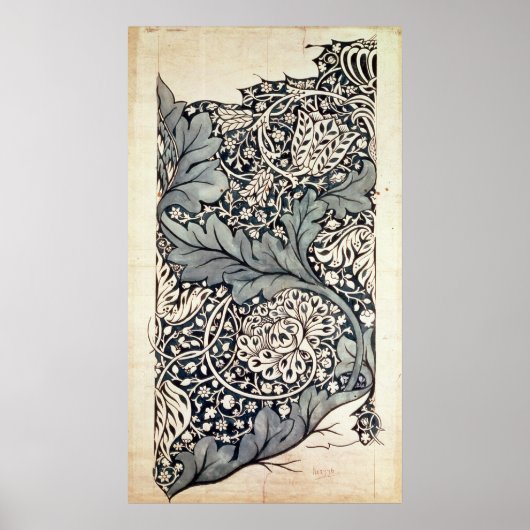 Ontwerp voor Avon Chintz, c.1886 Poster (Voorkant)