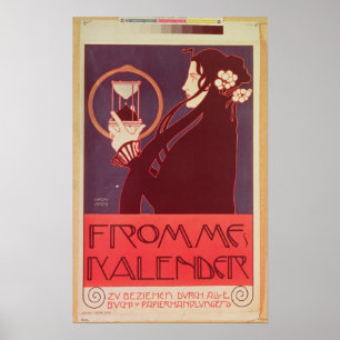 Ontwerp voor de Frommes-agenda Poster