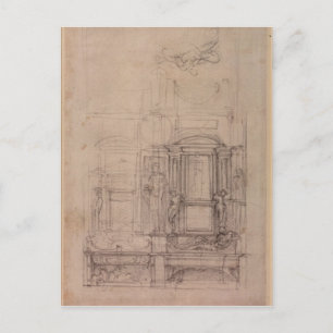 Ontwerp voor de Medici Kapel Briefkaart