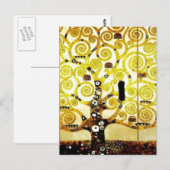 Ontwerp voor de Stocletfries - Levensboom Briefkaart (Voorkant / Achterkant)