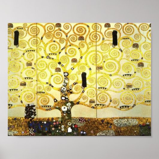 Ontwerp voor de Stocletfries - Levensboom Poster (Voorkant)