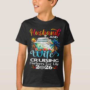 Ontwerp voor echtpaar op cruisevakantie t-shirt