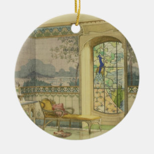 ontwerp voor een badkamer, van 'Interieurs Moderne Keramisch Ornament