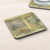 ontwerp voor een badkamer, van 'Interieurs Moderne Onderzetter (Linkerzijde)