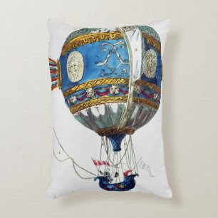 Ontwerp voor een heteluchtballon met een diameter  accent kussen