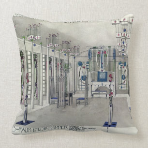 Ontwerp voor een Muziekruimte met panelen van Marg Kussen