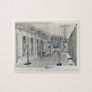 Ontwerp voor een Muziekruimte met panelen van Marg Legpuzzel