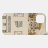 Ontwerp voor een staat met binnenplannen Case-Mate iPhone case (Achterkant (horizontaal))