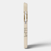 Ontwerp voor een staat met binnenplannen Case-Mate iPhone case (Achterkant / Links)