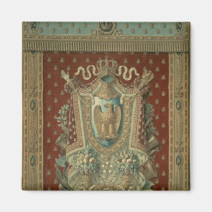Ontwerp voor een tapijt in de studie van Bonaparte Magneet