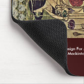 Ontwerp voor een wanddecoratie muismat (Hoek)