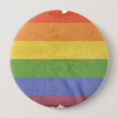 ONTWERP VOOR GAY PRIDE RONDE BUTTON 4,0 CM (Voorkant)