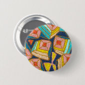 ontwerp voor kunstdecodering ronde button 5,7 cm (Voorkant /achterkant)