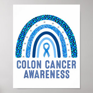Ontwerp voor overlevenden met blauwe lint voor dar poster