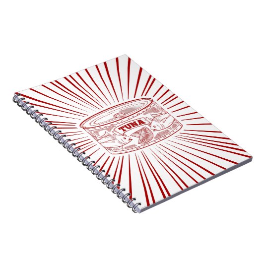 ontwerp voor tonijn notitieboek (Rechterzijde)