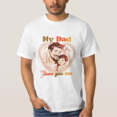Ontwerp voor Vaderdag | Vaderdag T-shirts (Voorkant)