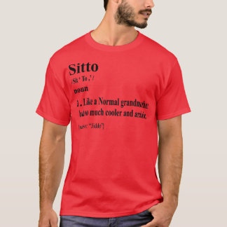 Ontwerp voor vrouwen Sitto Definition Arab Grandmo T-shirt