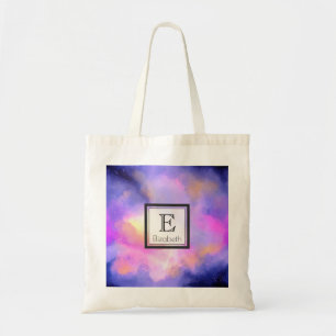 Ontwerp voor Waterverf koelen met surrealistische  Tote Bag