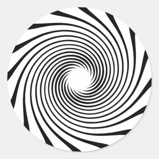 Ontwerp warp-station ronde sticker (Voorkant)