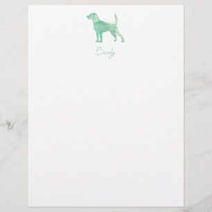 Ontwerp Waterverf beagle