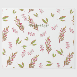 Ontwerp Wilde Bloem Inpakpapier