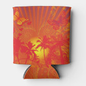 Ontwerp woestijnpalms blikjeskoeler (Voorkant)