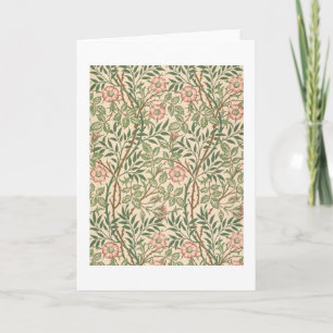 Ontwerp "zoete die Briar" voor behang, door Joh Kaart