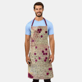 Ontwerpacht van de Bourgogne Bee-reeks Schort (Gedragen)