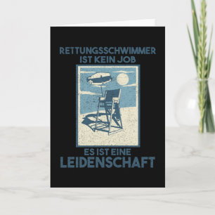 Ontwerpbeschermer van reddingszwemmer kaart