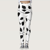 Ontwerpbladeren Leggings (Voorkant)