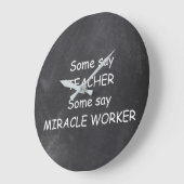 Ontwerpcadeauidee voor docenten Mirakel Worker Cha Grote Klok (Hoek)