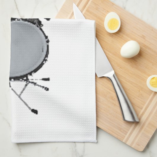 Ontwerpcadeaus en producten van "drumkit" theedoek (Quarter Fold)