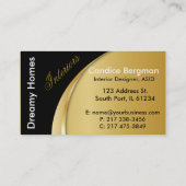 Ontwerpconsultant interne ontwerper visitekaartje (Achterkant)