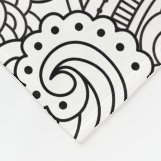 Ontwerpdeeg ventilator fleece deken (Hoek)