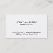 Ontwerpelement/Natuurlijk Visitekaartje (Achterkant)