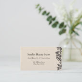 Ontwerpelement Visitekaartje (Staand voorkant)