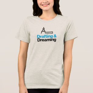 Ontwerpen & Dromen - Architect & Creatief Proces Tri-Blend Shirt