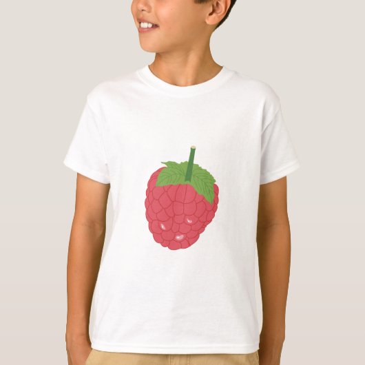 Ontwerpen van frambozenfruit t-shirt (Voorkant)