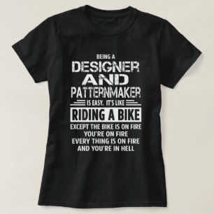 Ontwerper en patronmaker t-shirt
