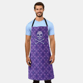 Ontwerper Halloween! Louis Inspired Print Schort (Gedragen)