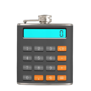 Ontwerper Heupkolf - Deze calculator werkt nooit! Heupfles