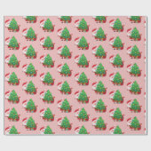 Ontwerper kerstmis cadeaupapier (Vlak)