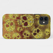 Ontwerper Mode Skulls iPhone 5 Hoesje (Achterkant (horizontaal))