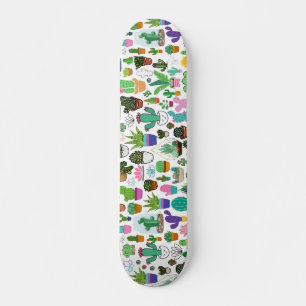 Ontwerper Succulent Plant Cactus Skateboard Deck
