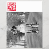 Ontwerper Tear off Great Dane Flyer (Achterkant)