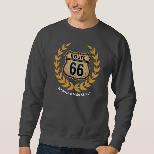 Ontwerper van Route 66 Trui (Voorkant)