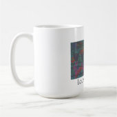 Ontwerper witte koffie mok (Links)