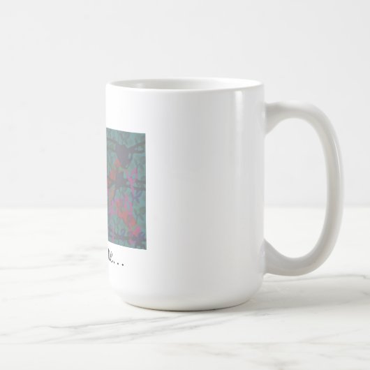 Ontwerper witte koffie mok (Rechts)