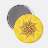 Ontwerpermotief: Abstract Patroon Magneet (Voorkant / Achterkant)